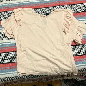 Light pink top